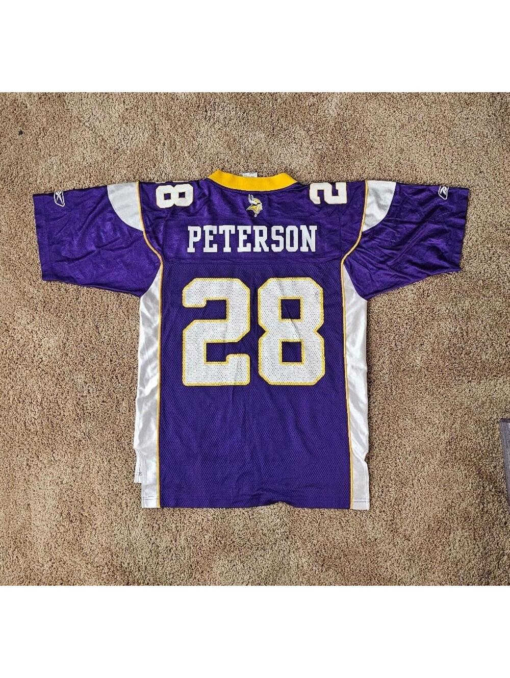 Reebok NFL Minnesota Vikings #28 Adrian Peterson Jersey - Sm